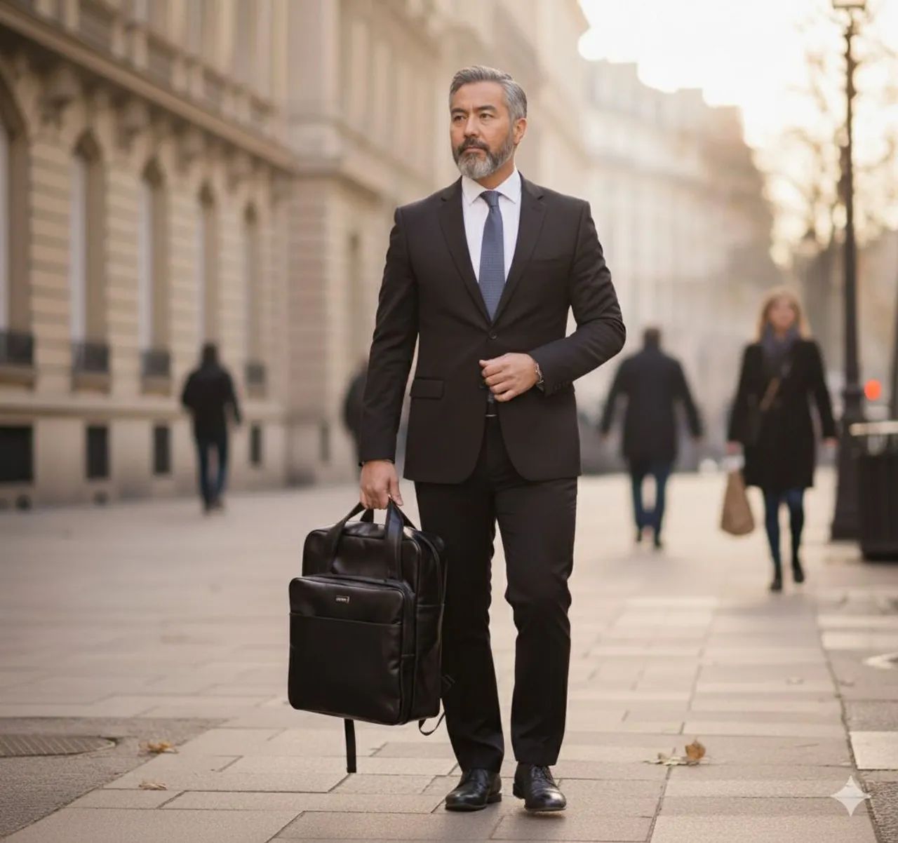 Mochila Executiva de Couro Grande