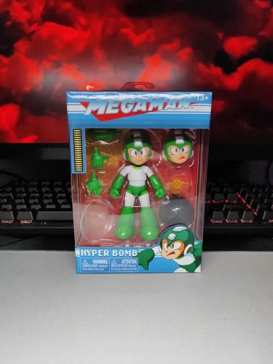 Hyper Bomb Mega Man Jada Toys LACRADO - Hobbies e coleções