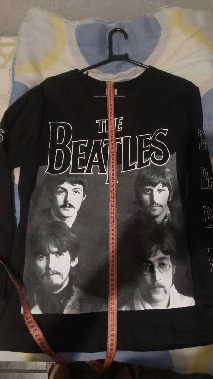 Camiseta The Beatles - manga longa