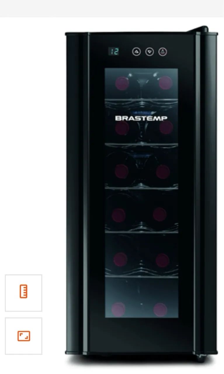 Adega Brastemp 12 Garrafas com painel touch - BZC12BE - 110V - Foto 3