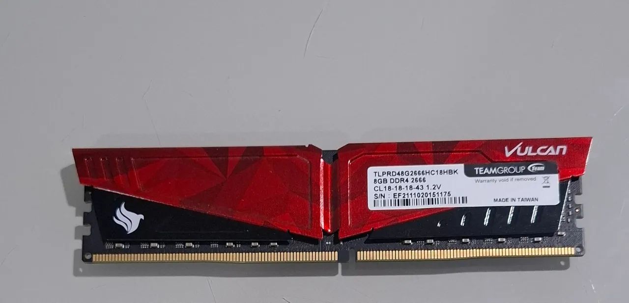 Memória RAM 8GB DDR4 2666mhz Vulcan - Foto 2