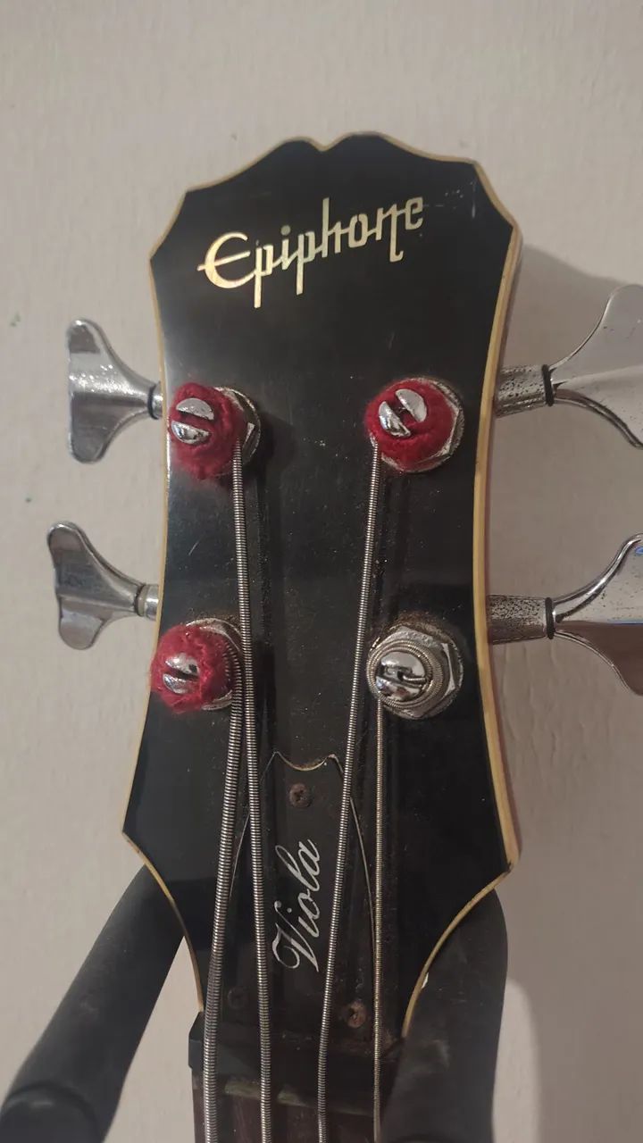 Baixo Epiphone Viola (capa grátis) - Foto 2