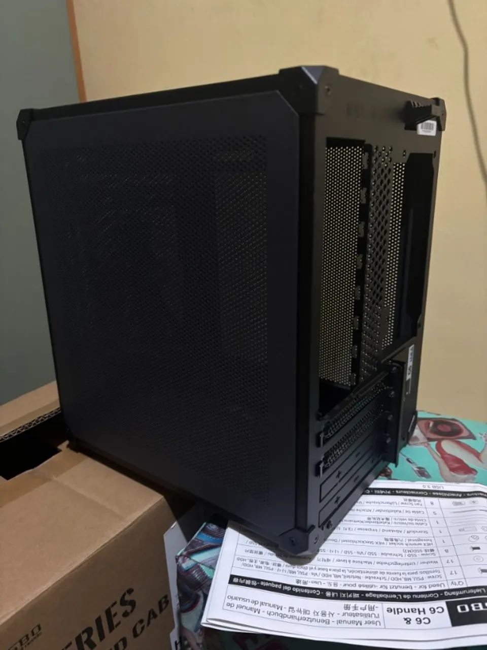 Gabinete JONSBO C6 (MATX e MITX) - Foto 3