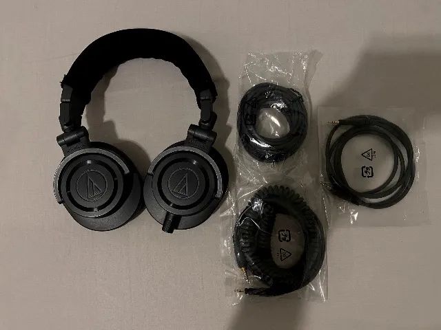 Fone Audio Technica ATH M50X Cinza Chumbo Edição Limitada - Foto 3