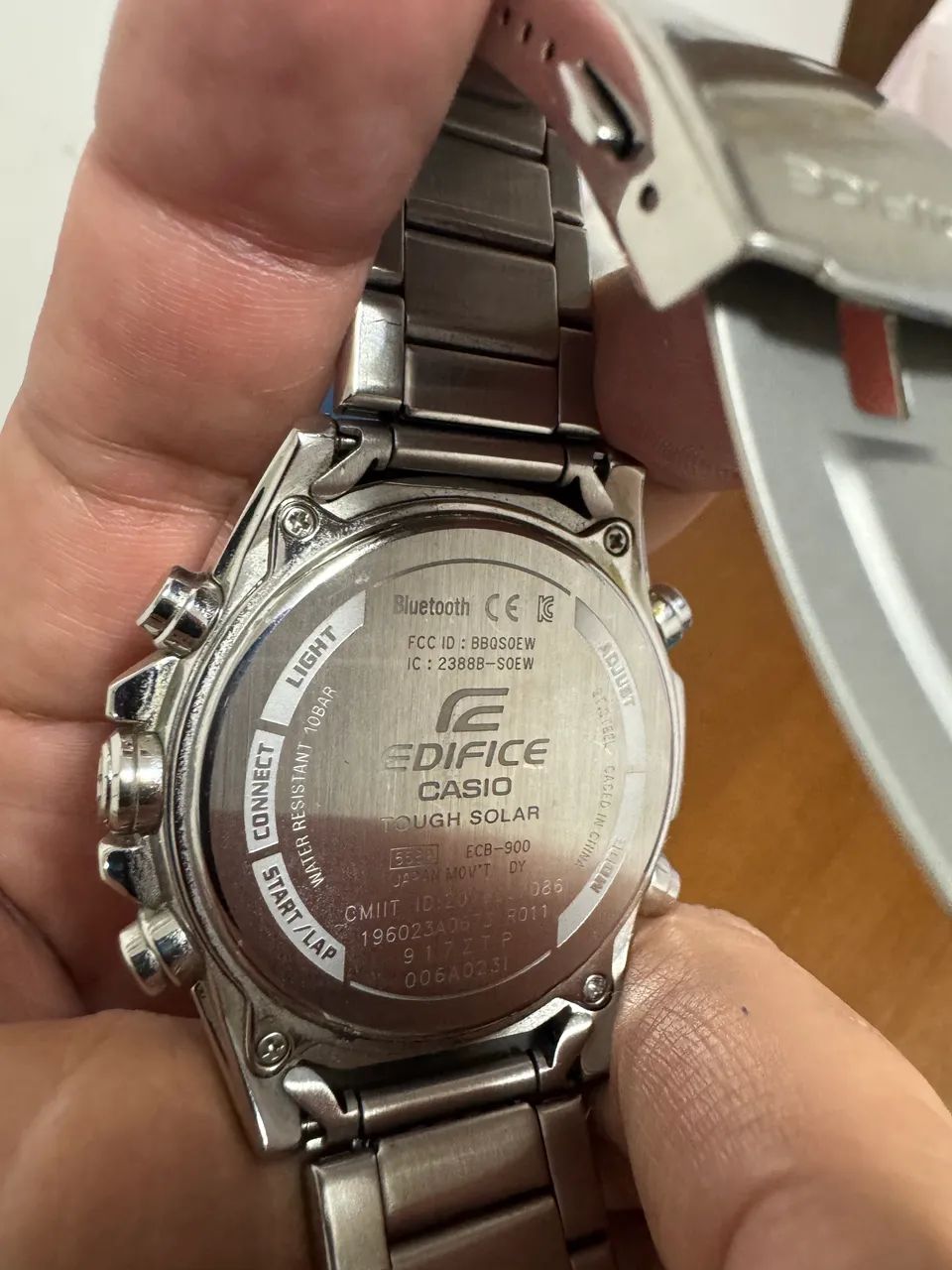 Relogio Casio Edifice ECB 900 Importado - Foto 2