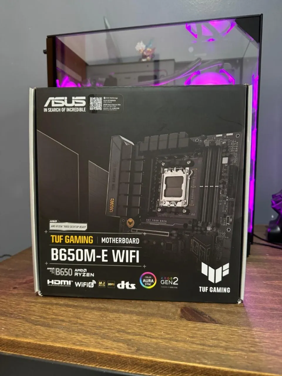 AMD Processador de desktop Ryzen 7 7800X3D 8 núcleos, 16 threads