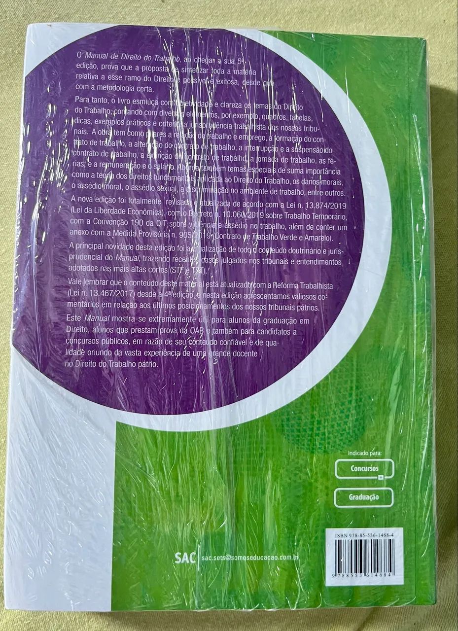 Manual de direito do trabalho  - Foto 2