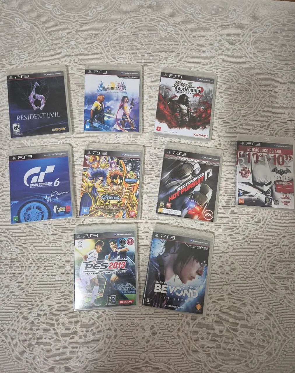 Lote de Jogos PS3