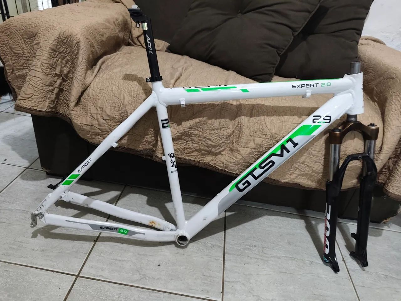 Quadro gts  29" e suspensão 