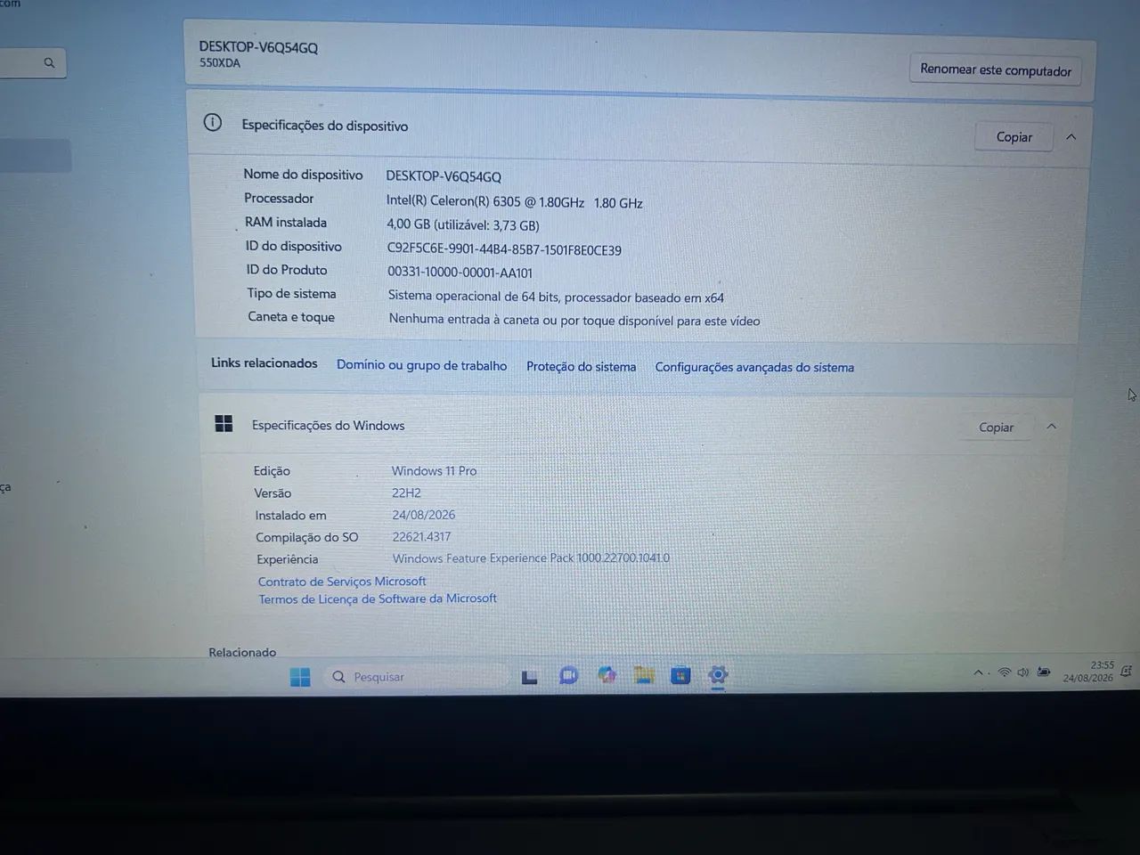 Notebook Samsung Book 4GB RAM - Foto 2