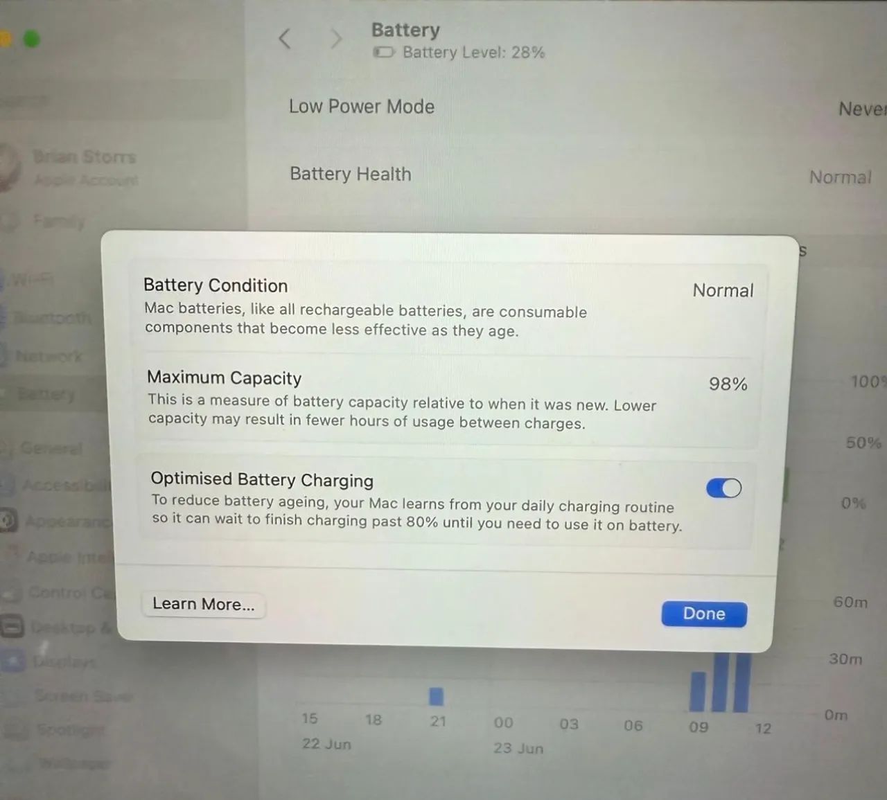 MacBook Air M2 impecável  - Foto 5