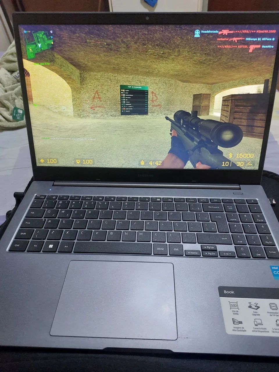 Vendo notebook 12 gb ram samsung book  - Foto 4