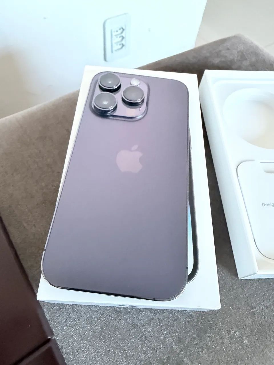 iPhone 14 Pro roxo 256 100% bateria  - Foto 4