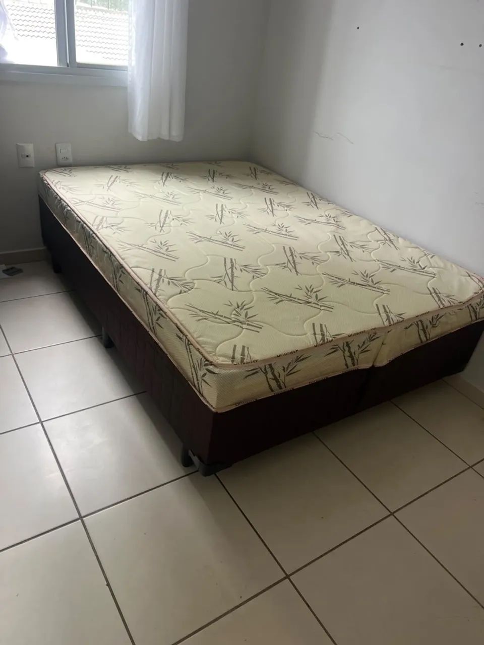 Cama box casal novas 