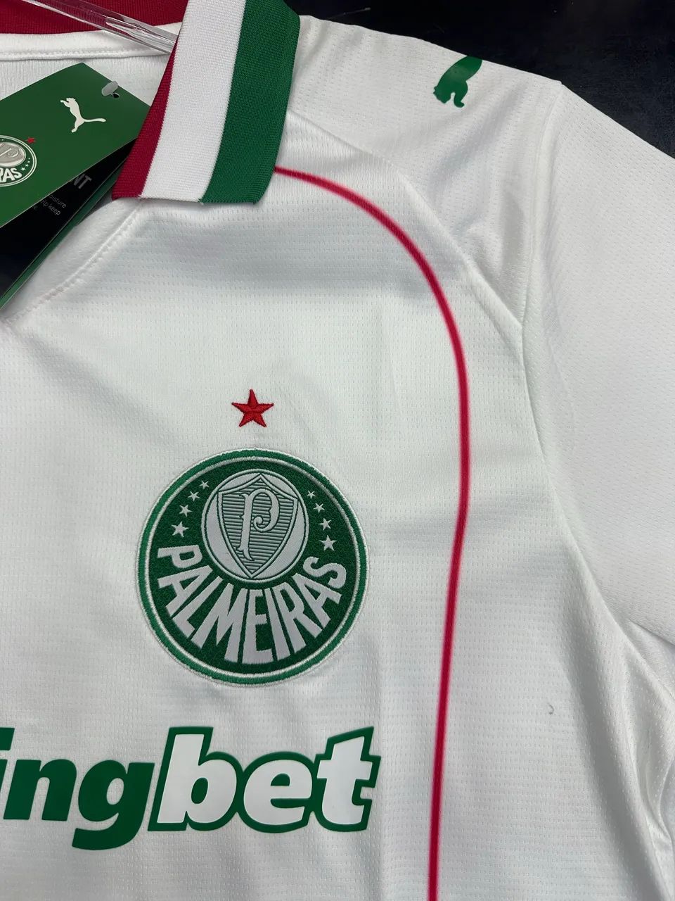 Camiseta palmeiras branca 2026/27 - Foto 3