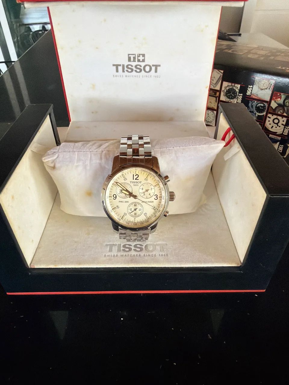 Relógio Tissot Prc 200 Relíquia completo