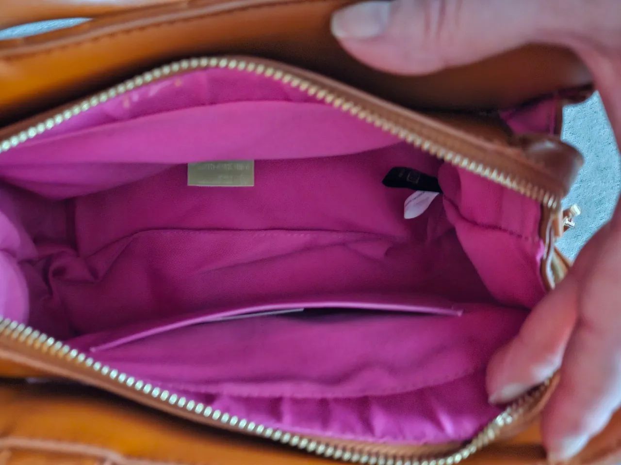 Bolsa Arezzo Nova caramelo em matelasse  - Foto 4