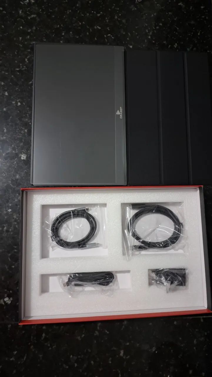 Monitor Portátil 15,6" Full HD IPS, Novo - Foto 3