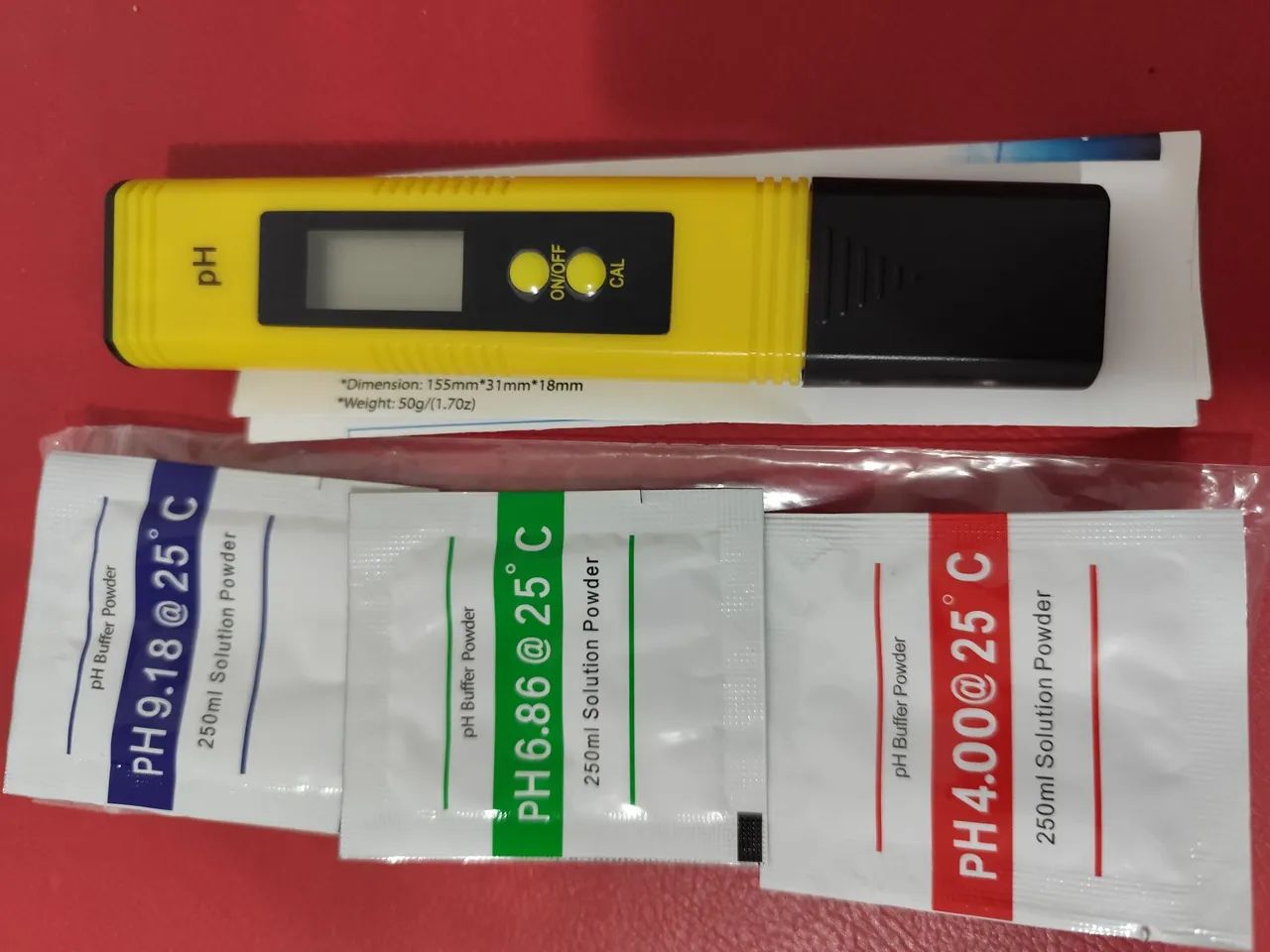 Medidor de PH de água, de alta precisão
