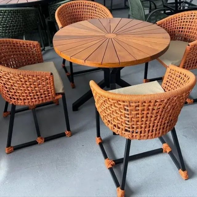 Mesa área gourmet 