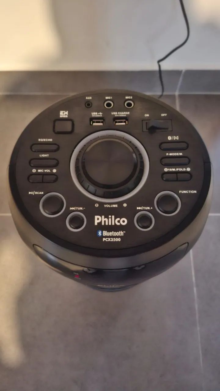 Caixa Bluetooth Acústica PHILCO (Bivolt) - Seminova - Foto 3