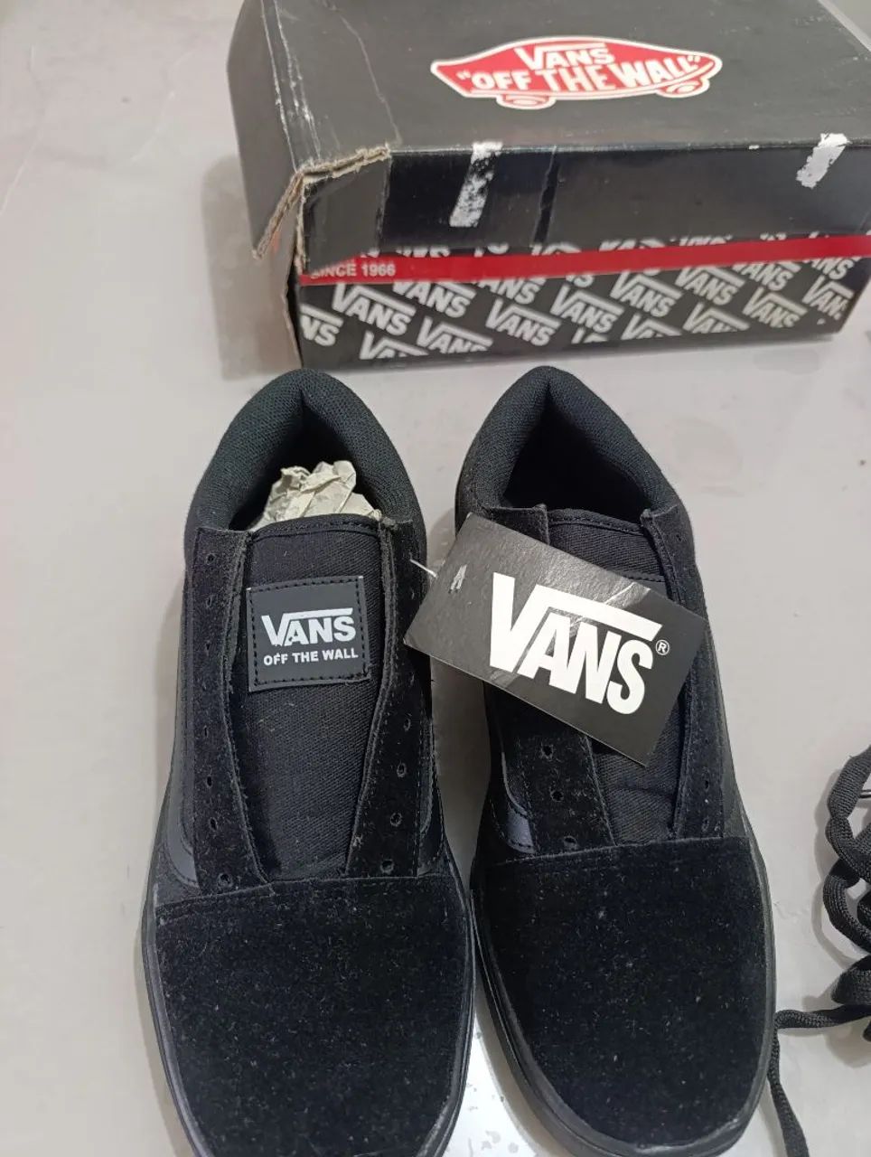 Tênis vans preto