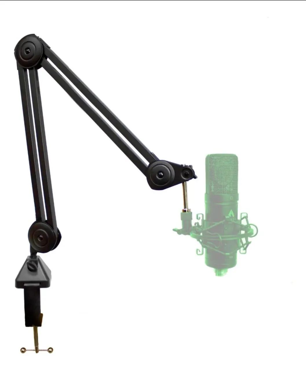 Suporte para Microfone Armer MIC-ARM Braço Articulado preto de 39.7cm