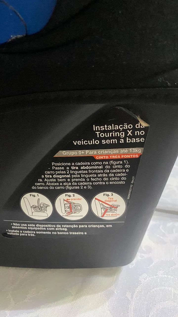 Bebê conforto Burigotto Touring - Foto 3