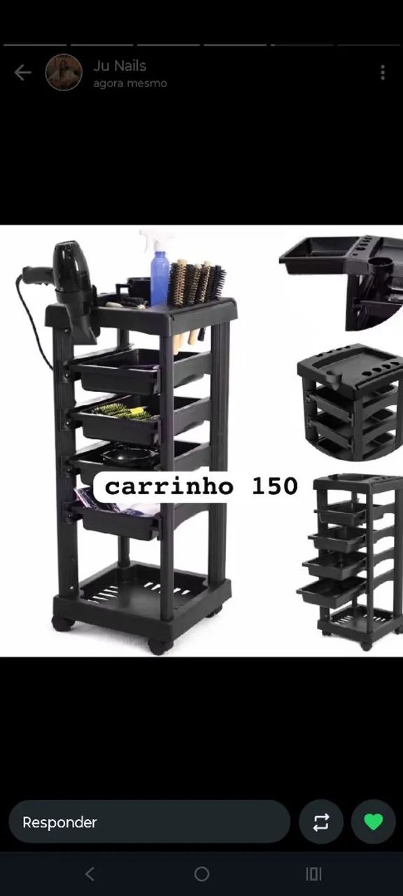 Carrinho auxiliar 