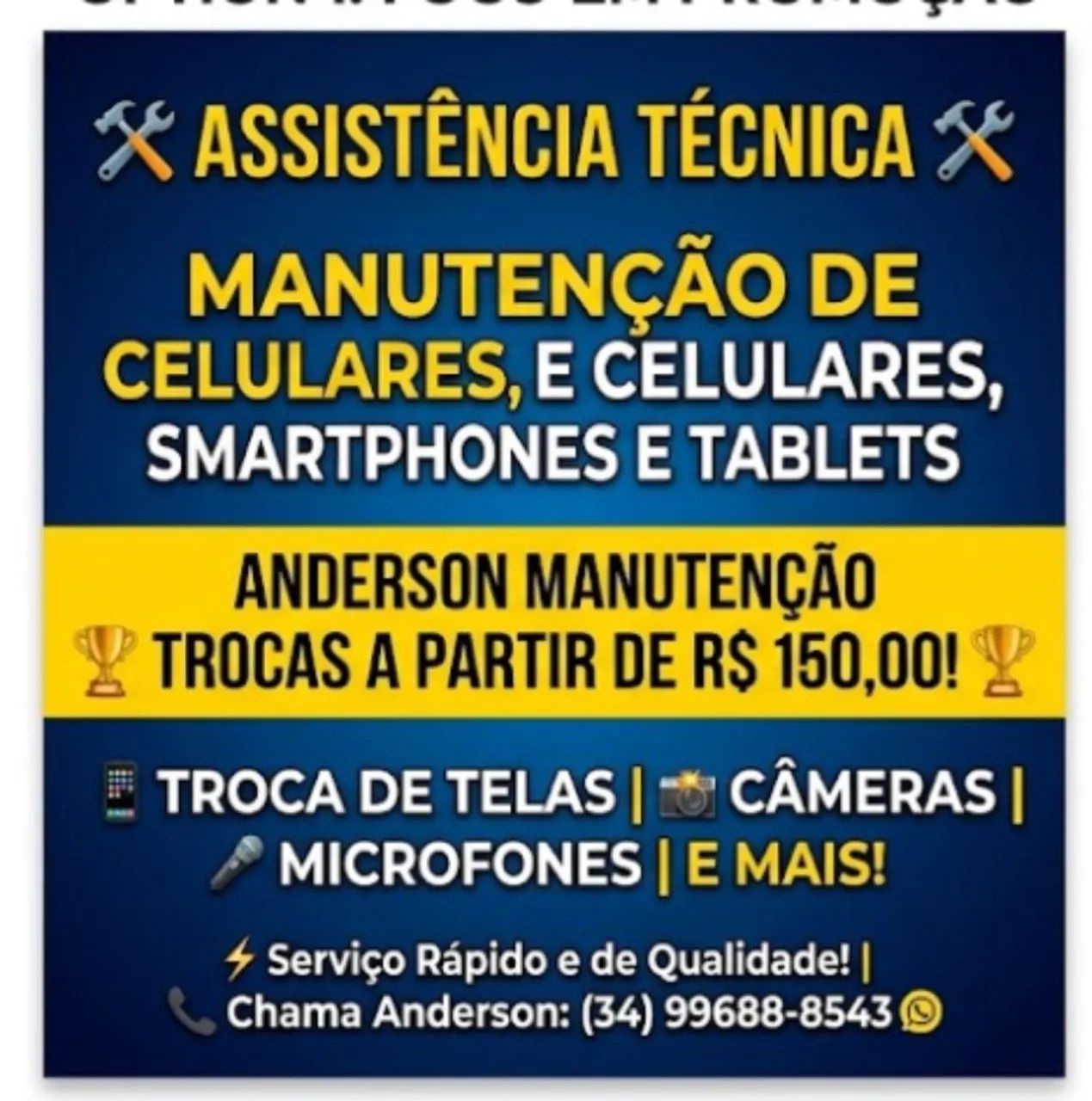 Manutenção smartfones