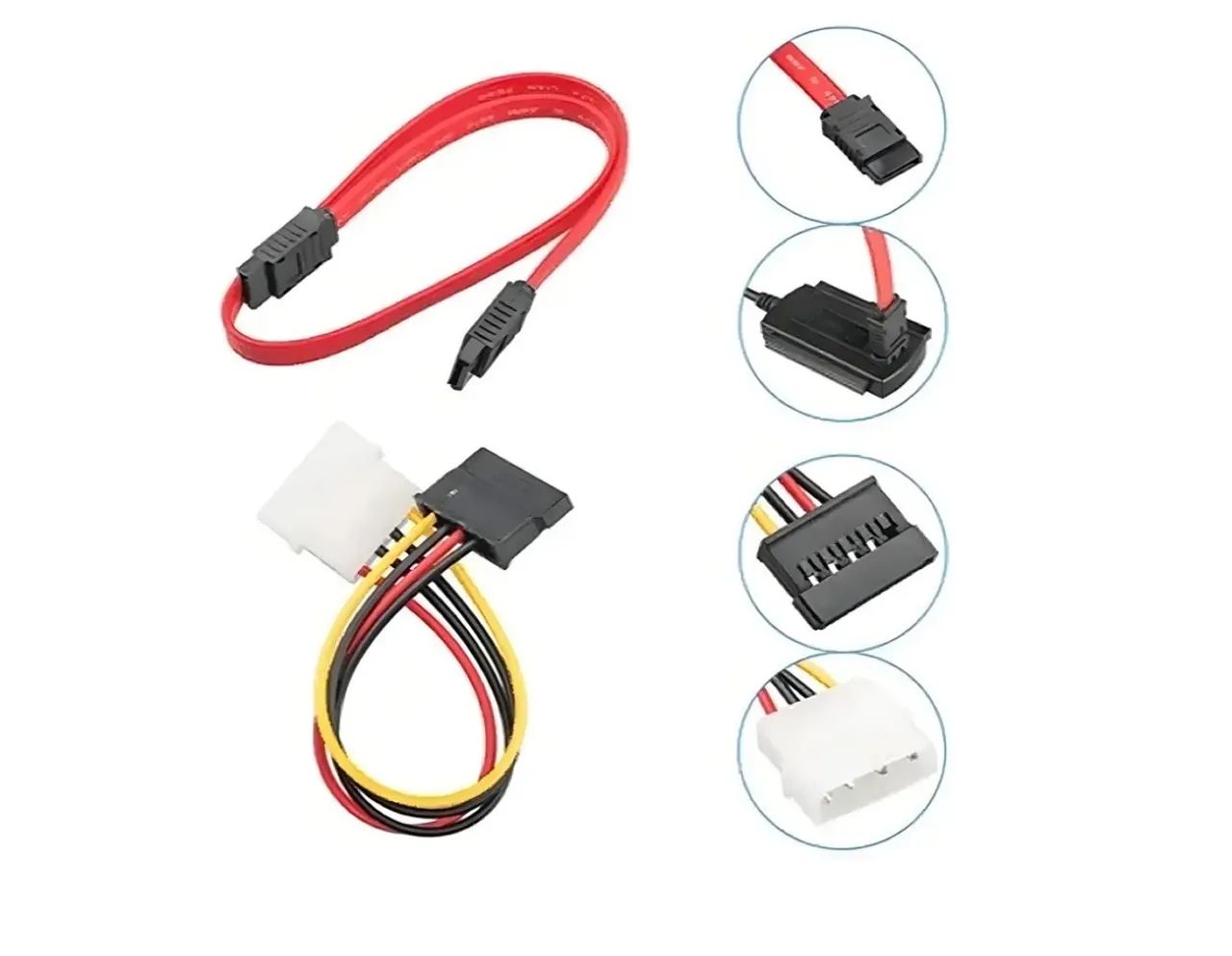 Kit Adaptador Sata Ide Cabo Usb 2.0 Hd Conversor - Foto 5