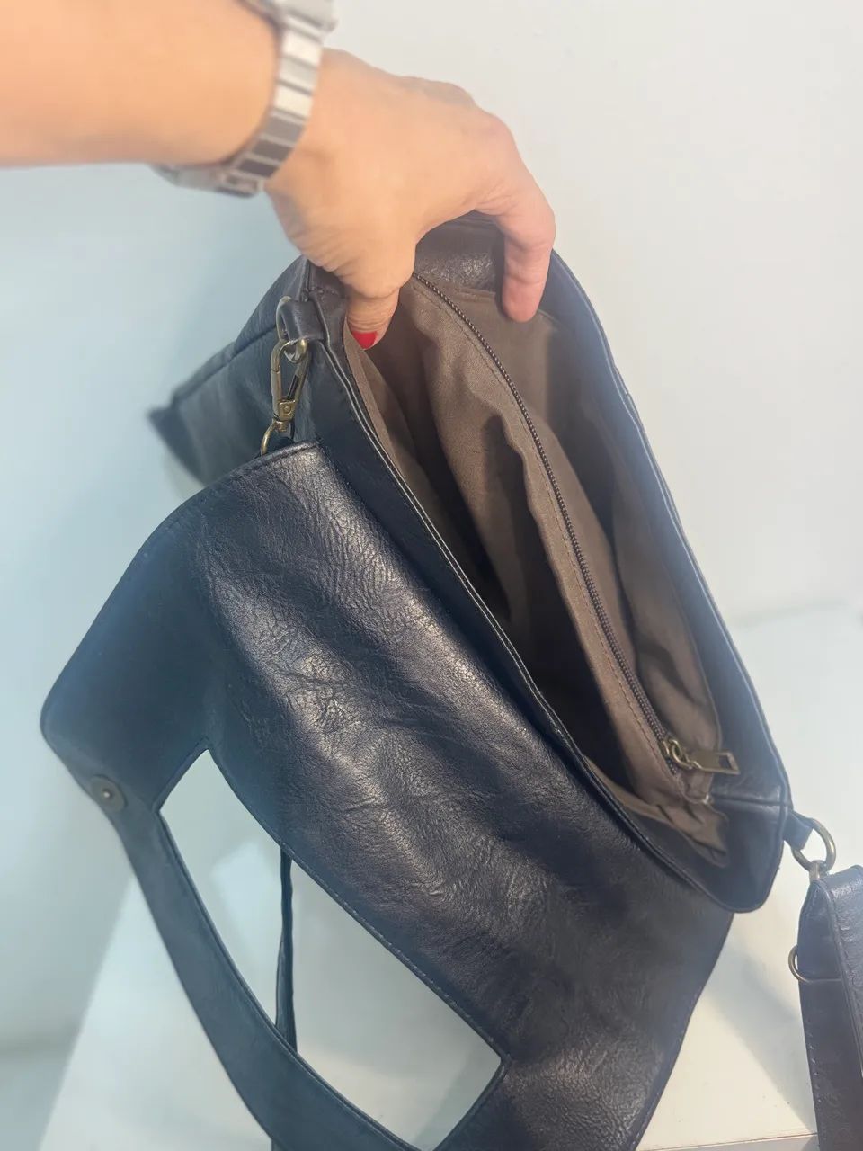 Bolsa carteira lateral - Foto 3