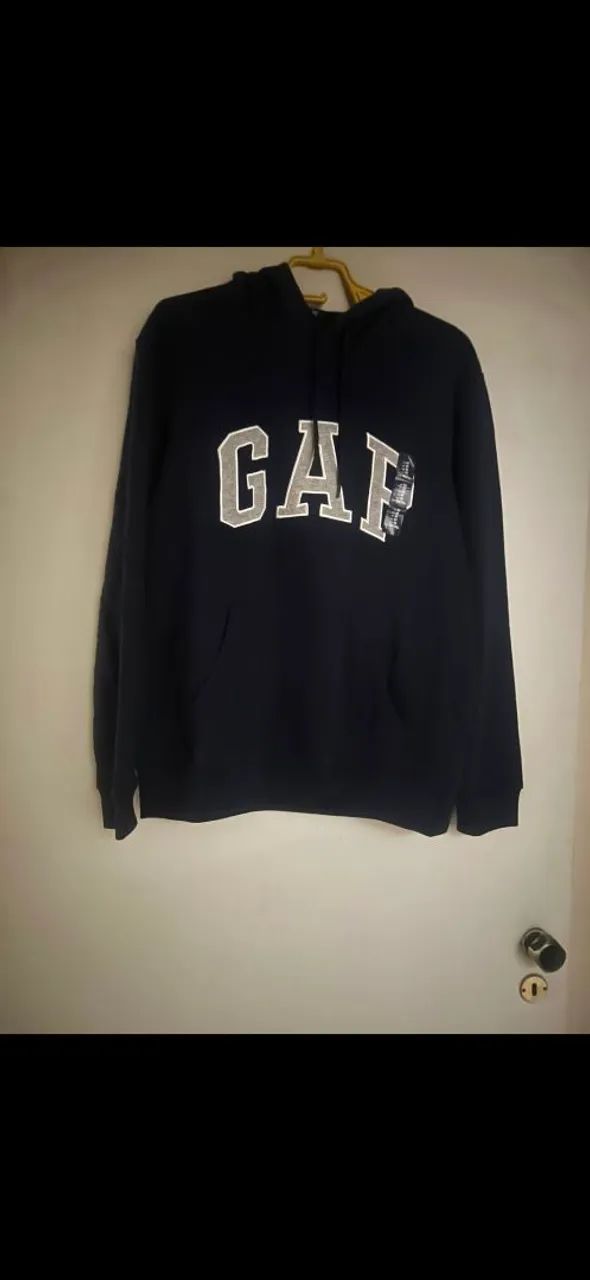 Moletom Gap Masculino Azul marinho Tam M