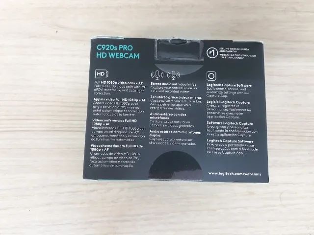 Webcam Logitech C920s PRO 1080p 30FPS, 960-001257 - Foto 5