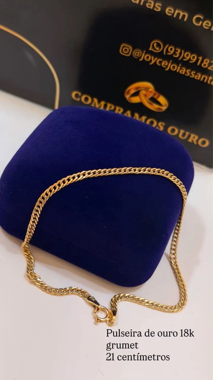 Pulseira ouro 18k - Foto 5