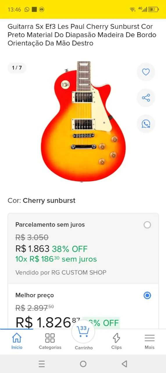 Guitarra Les Paul  - Foto 5