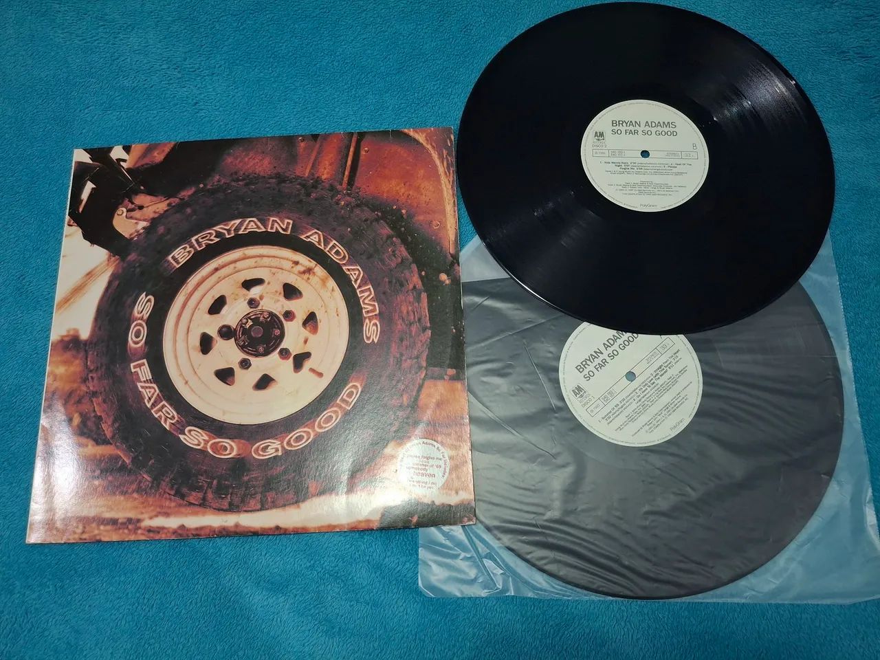 LP Bryan Adams So Far So Good Duplo Raríssimo 