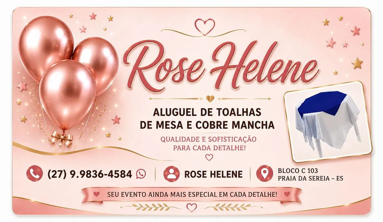 Aluguel de toalhas de mesa para festa - Foto 2