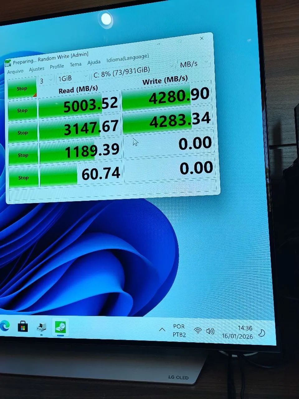 Ddr5 32gb corsair 5200mhz lacrada 2x16gb  - Foto 5