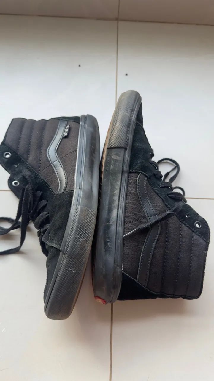 Tênis Vans SK8 Hi Black - Foto 2