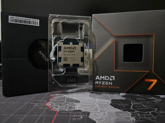AMD Ryzen 7 8700F AM5 8 Núcleos / 16 Threads + Caixa e Cooler Original