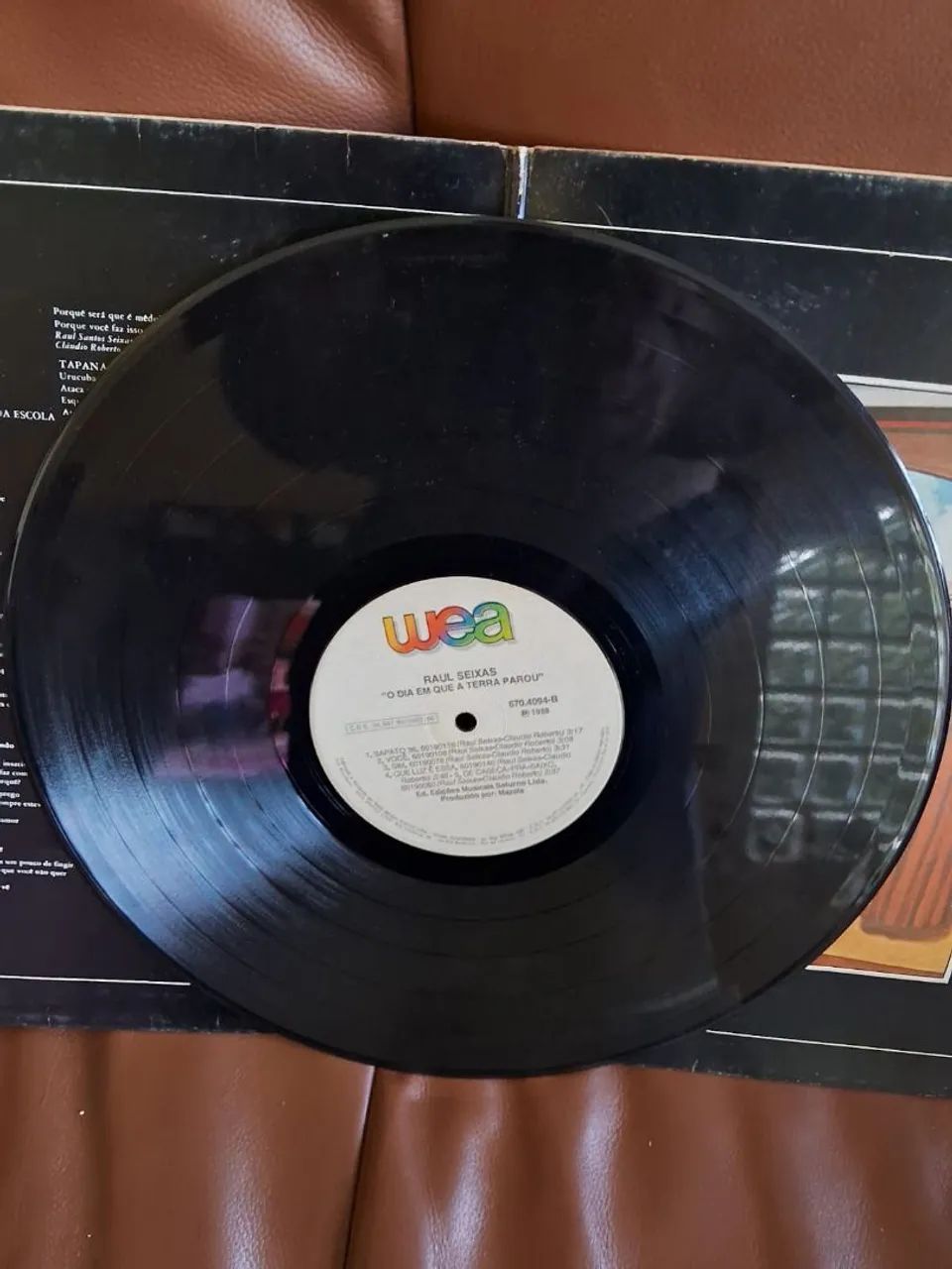 LP disco de vinil - o dia em que a terra parou- Raul Seixas  - Foto 4