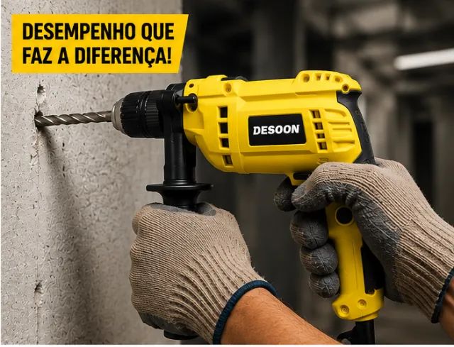 Furadeira de Impacto Desoon - Foto 3