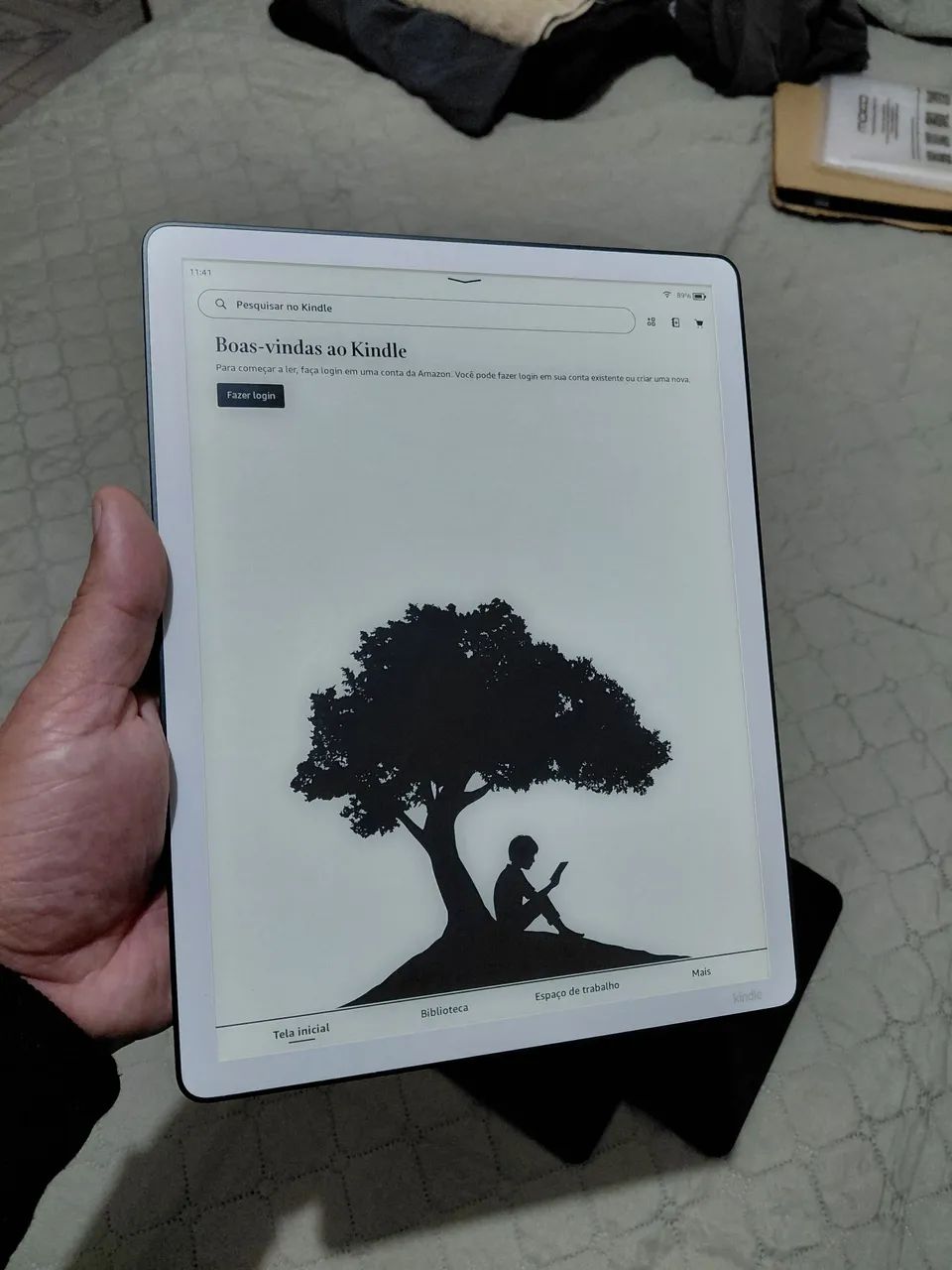 Kindle Scribe 3th Geração 2026 com back light 