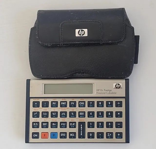 Calculadora HP12c Prestige - ORIGINAL - Com pouco uso - praticamente NOVA - Imperdiível!