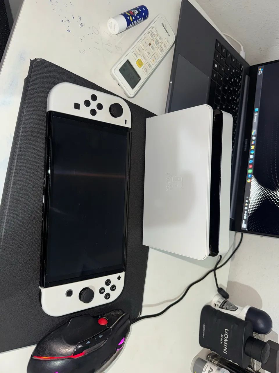 Nintendo switch oled completo usado - Foto 4
