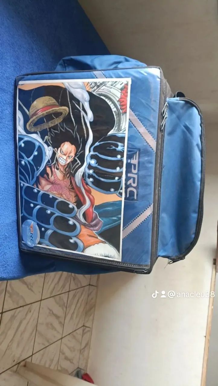 Bag entregador azul
