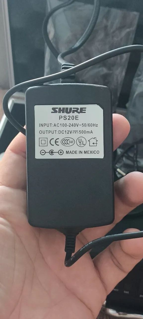 Microfone Headset duplo Shure Glxd4 - Foto 2