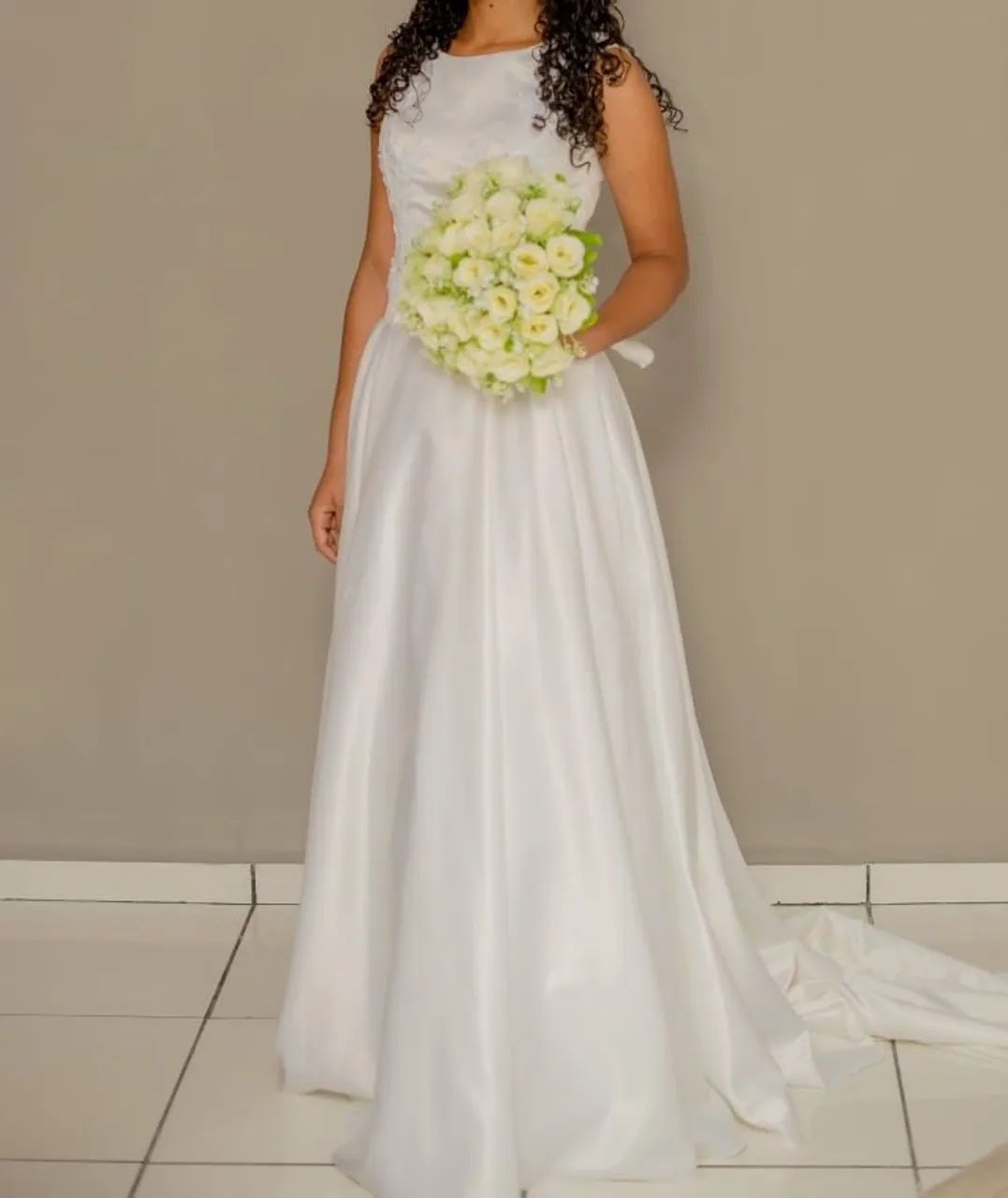 Vestido de noiva clássico 