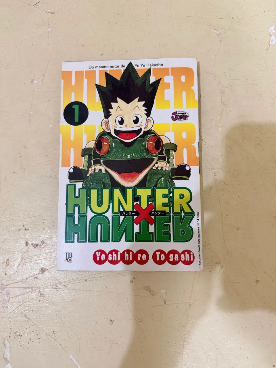 Volume 1 do mangá hunterxhunter